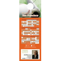 San Francisco Pro Baseball Schedule Door Hanger (4"x11")